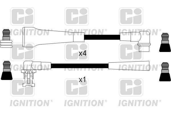 QUINTON HAZELL Комплект проводов зажигания XC482